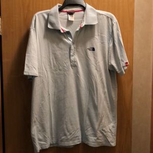 North Face Polo Shirt Large